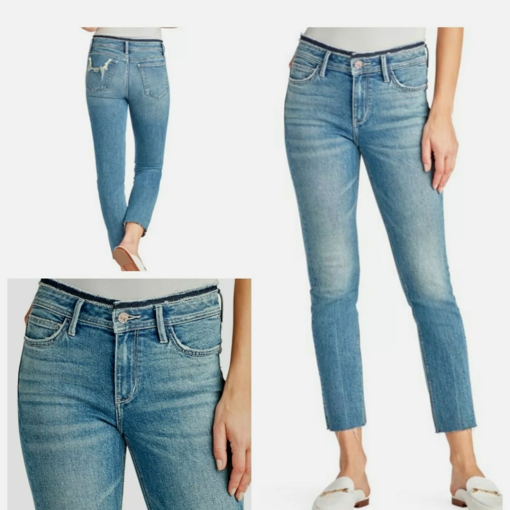 Sam Edelman The Kitten Straight Jeans Size 33/16